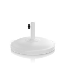 Umbrella Base 75lbs Tex White